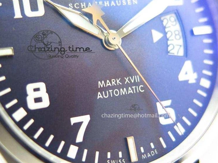 MIROTIME 0410 Mark XVII Le Petit Prince MK Maker 1:1 Best Edition SS Blue Dial A2892 On Brown Leather Strap GoodFit 7379